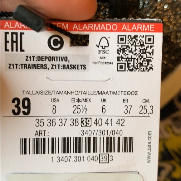 Glam Zara gymshoes! - Picture 6 of 6